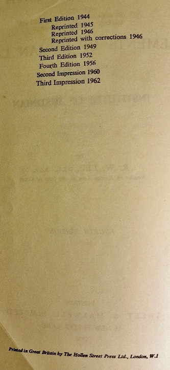 1962 The Elements Of Roman Law by R. W. Lee