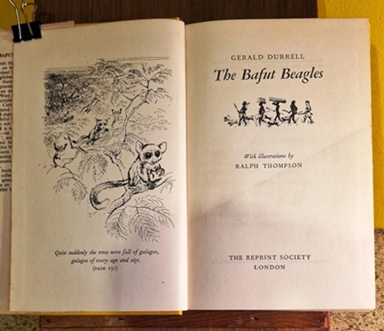 1956 The Bafut Beagles by Gerald Durrell