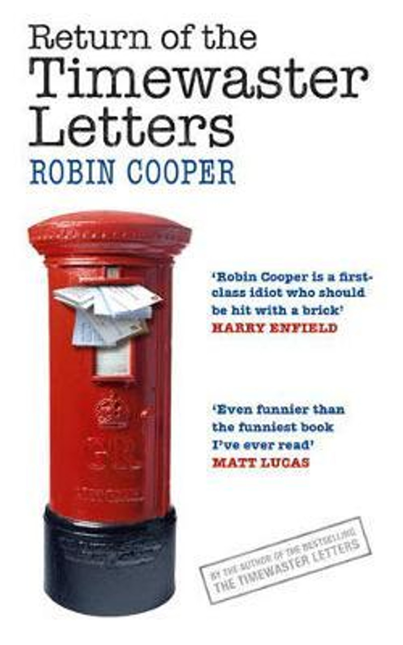 Robin Cooper / Return Of The Timewaster Letters (Large Paperback)