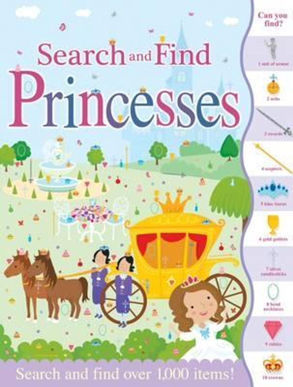 Susie Linn / Search and Find Princesses (Children's Picture Book)