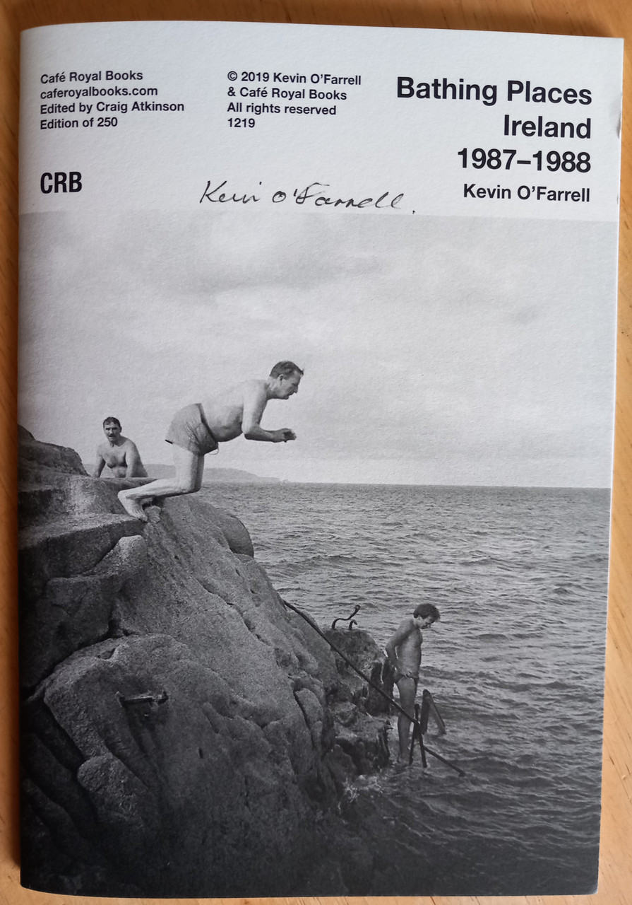 Kevin O'Farrell - Bathing Places Ireland 1987-1988 ( SIGNED - BRAND NEW) - PB - Café Royal Photography Books