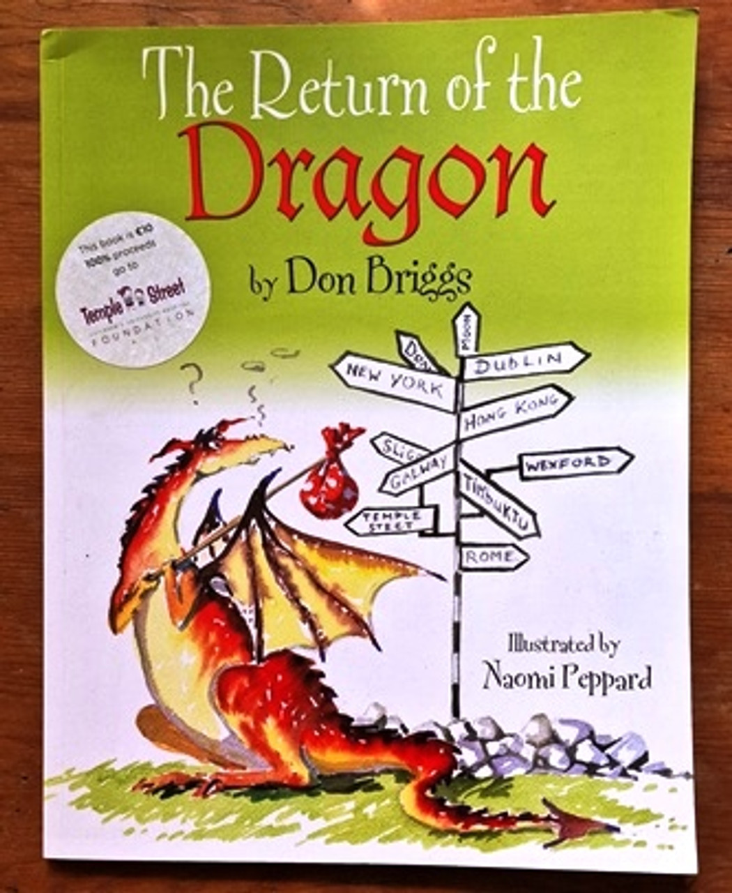 Don Briggs / The Return of the Dragon (Signed by the Author) (Children's Picture Book)