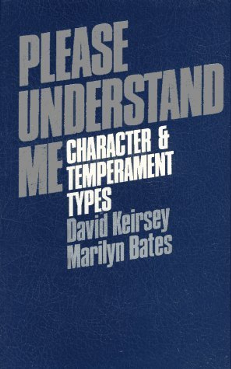 David Keirsey / Please Understand Me: Character and Temperament Types (Large Paperback)