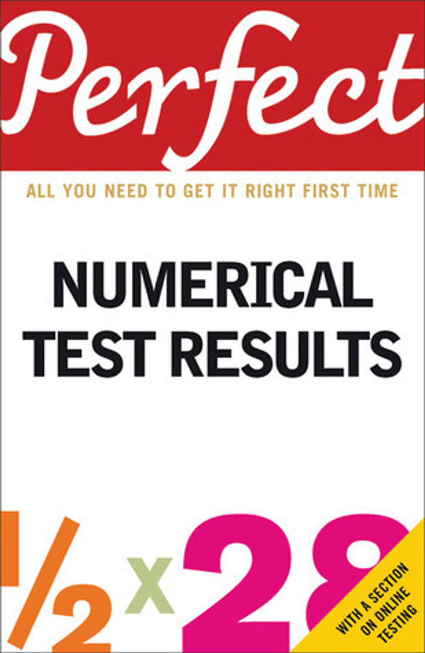 Joanna Moutafi / Perfect Numerical Test Results