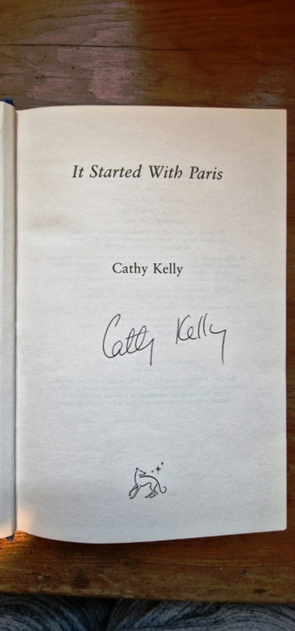 Cathy Kelly / It Started with Paris (Signed by the Author) (Hardback)