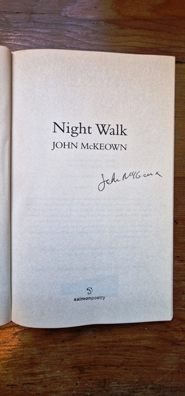 John McKeown / Night Walk (Signed by the Author) (Large Paperback)