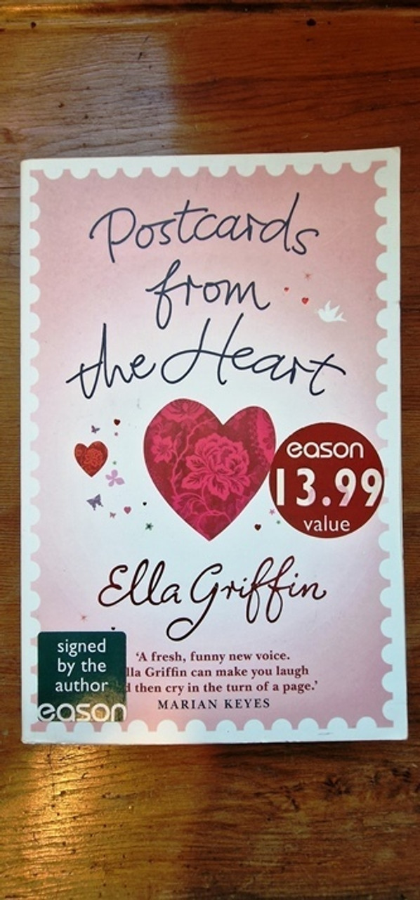 Ella Griffin / Postcards from the Heart (Signed by the Author) (Large Paperback)