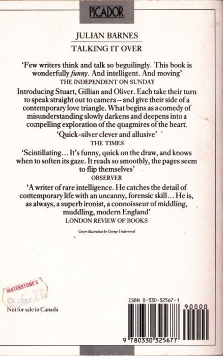 Julian Barnes / Talking It Over