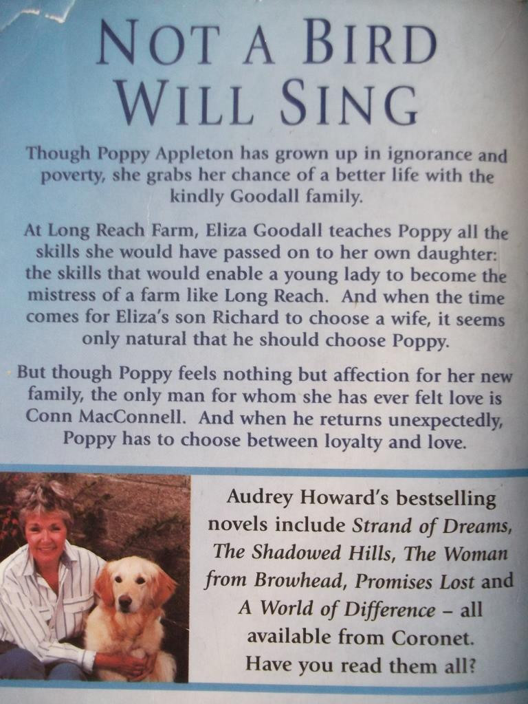 Audrey Howard / Not a Bird will Sing