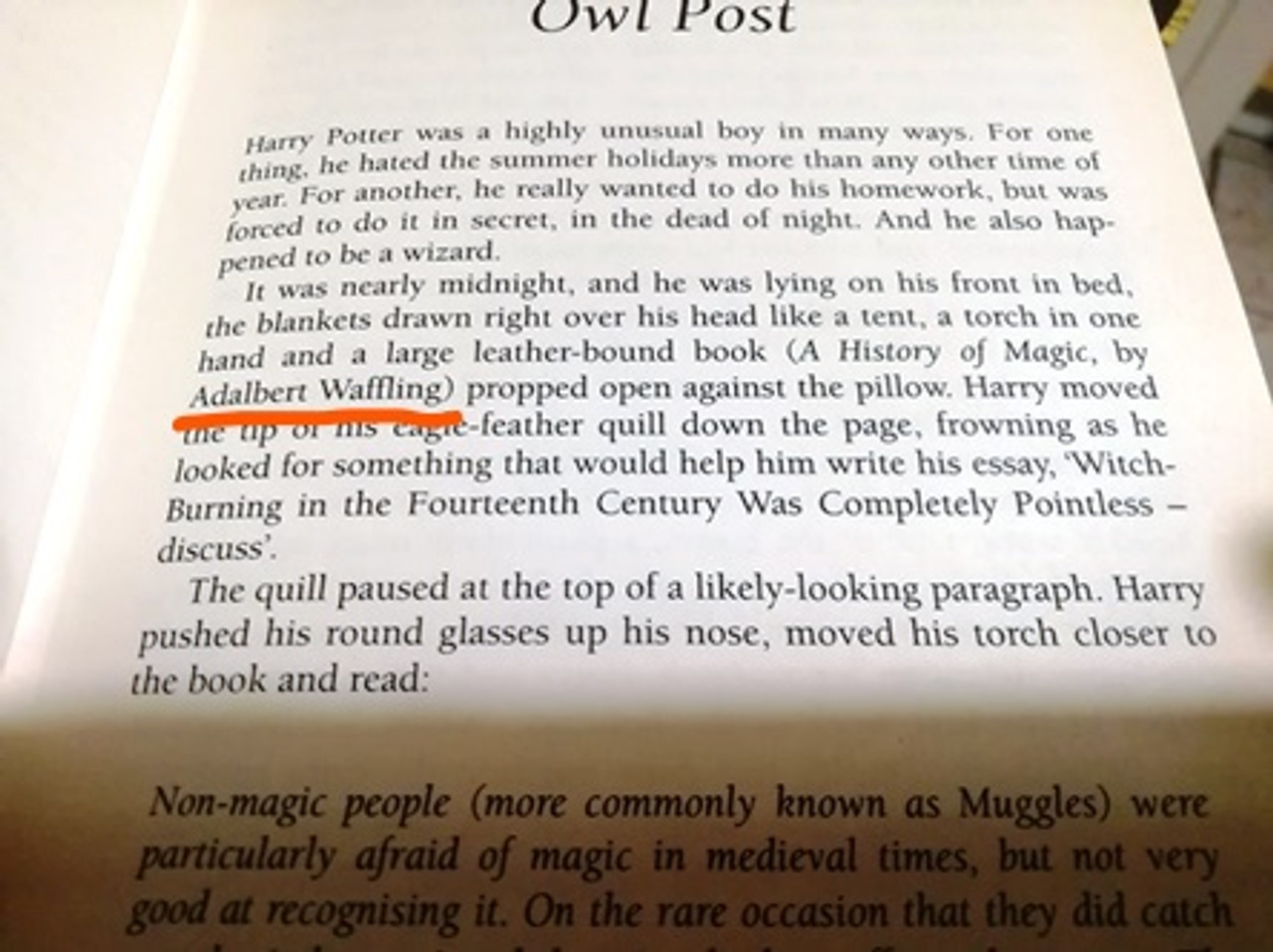 Rowling, J.K / Harry Potter and the Prisoner of Azkaban (Hardback) (Cover Illustration Cliff Wright) (Adalbert Waffling Mistake) (10th Reprint) (Strapline: Double Smarties Award-Winning Author)