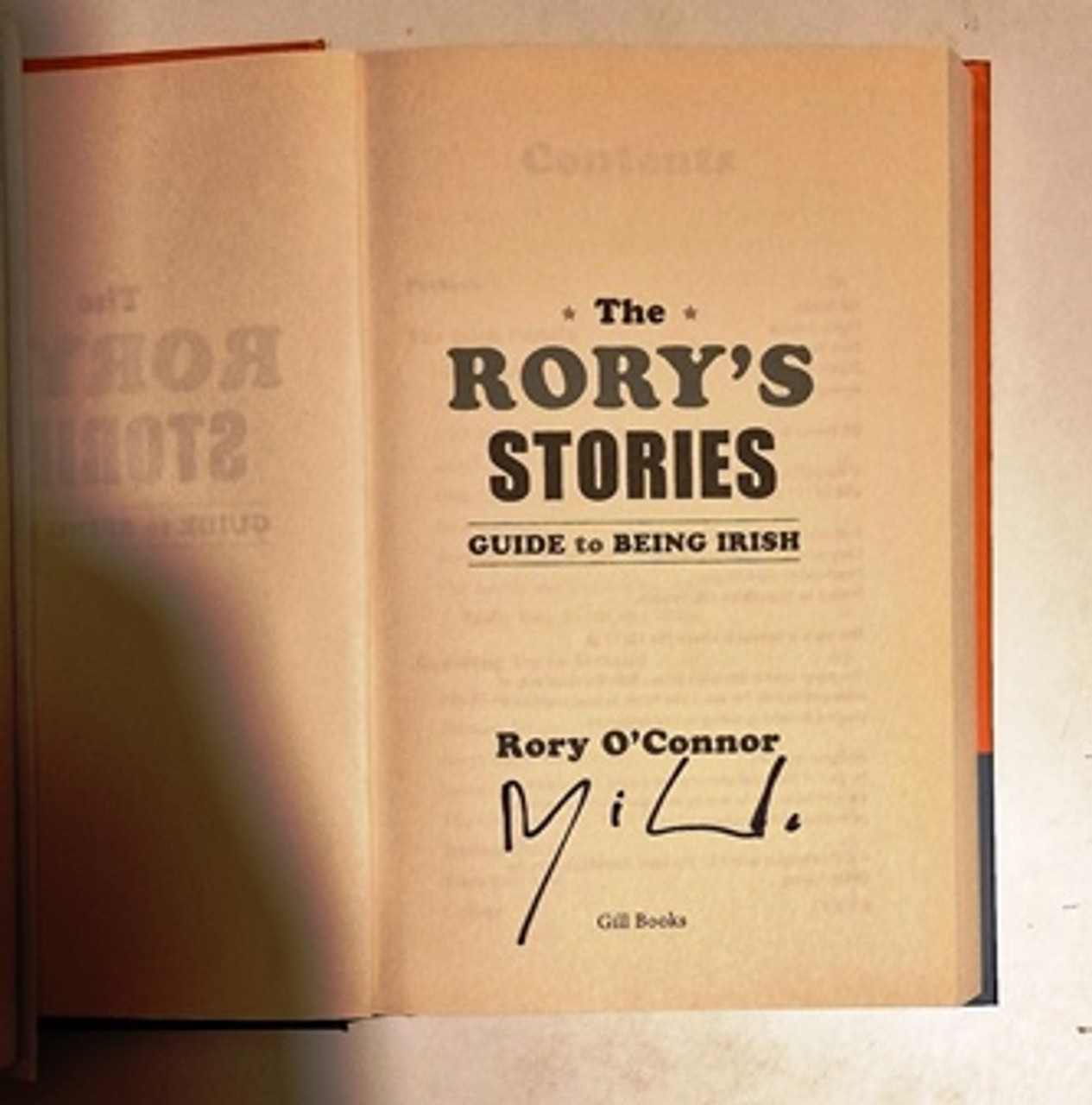 Rory O'Connor / The Rory's Stories (Signed by the Author) (Hardback)