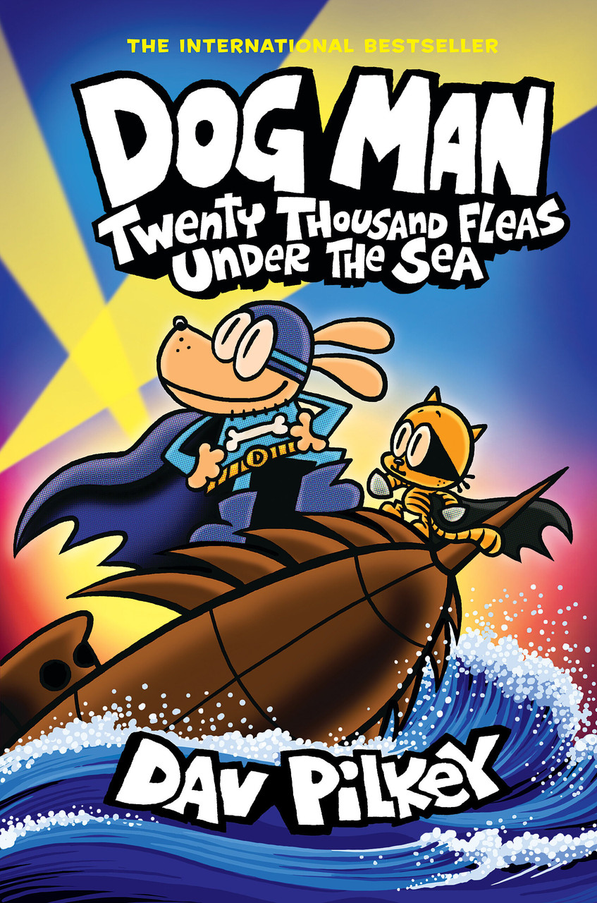 Dav Pilkey / Dog Man: Twenty Thousand Fleas Under the Sea (Hardback)