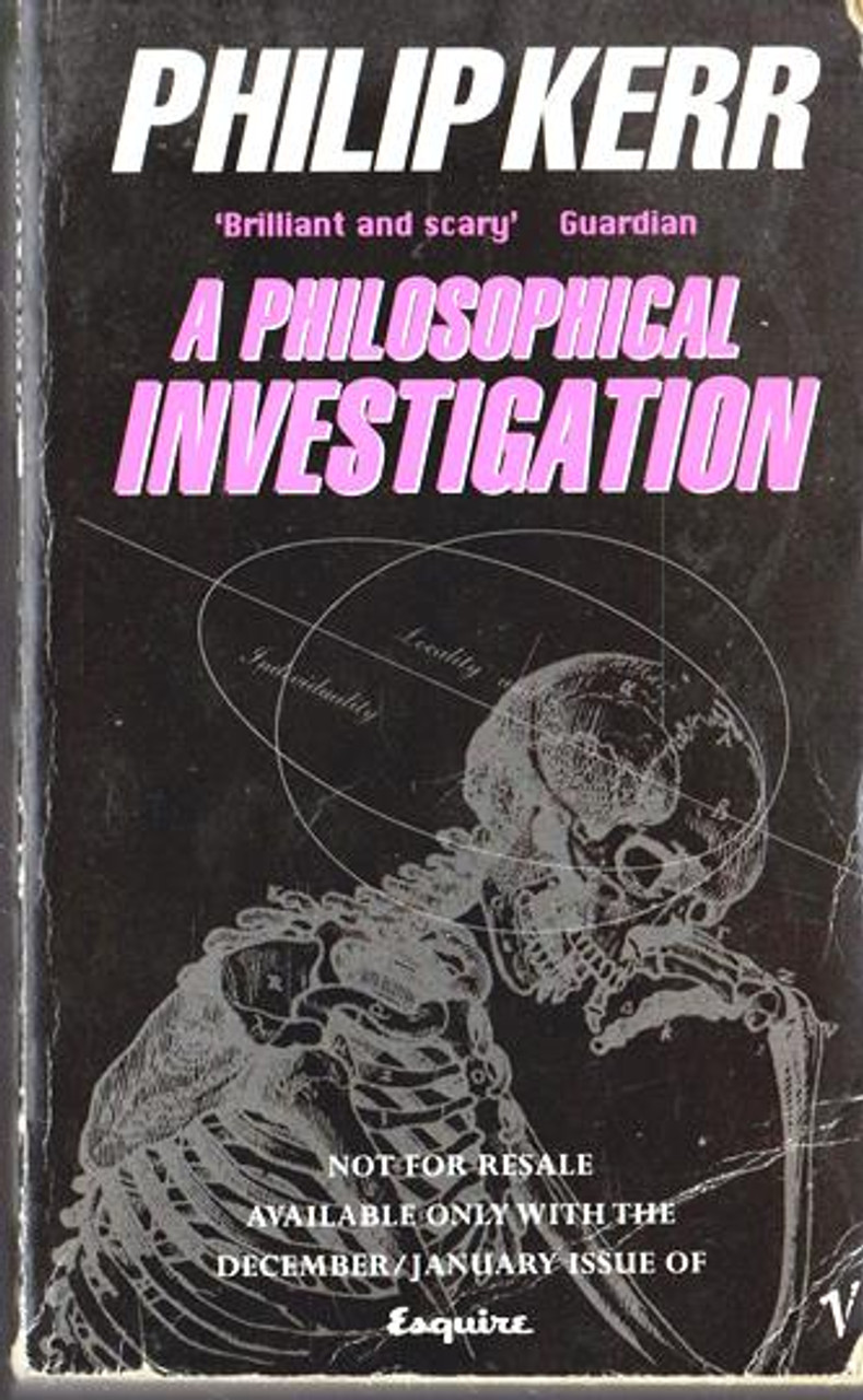 Philip Kerr / A Philosophical Investigation (Vintage Paperback)