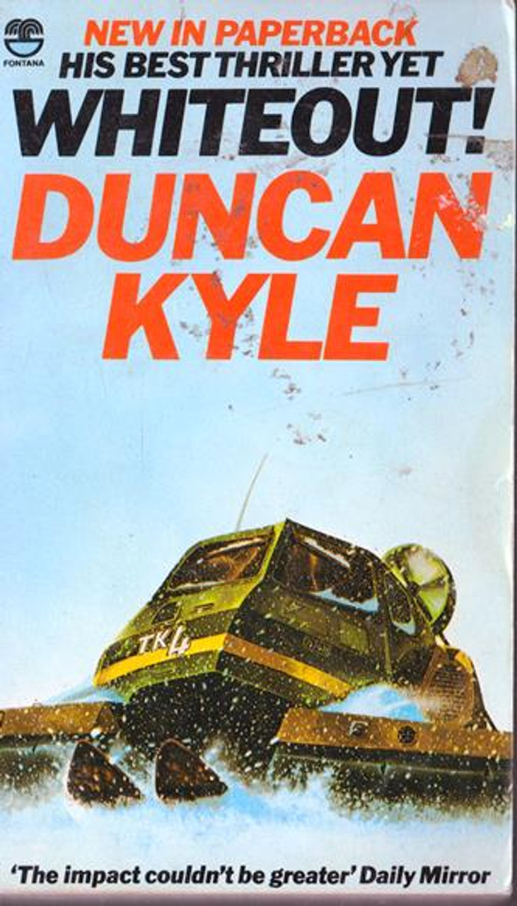Duncan Kyle / Whiteout! (Vintage Paperback)