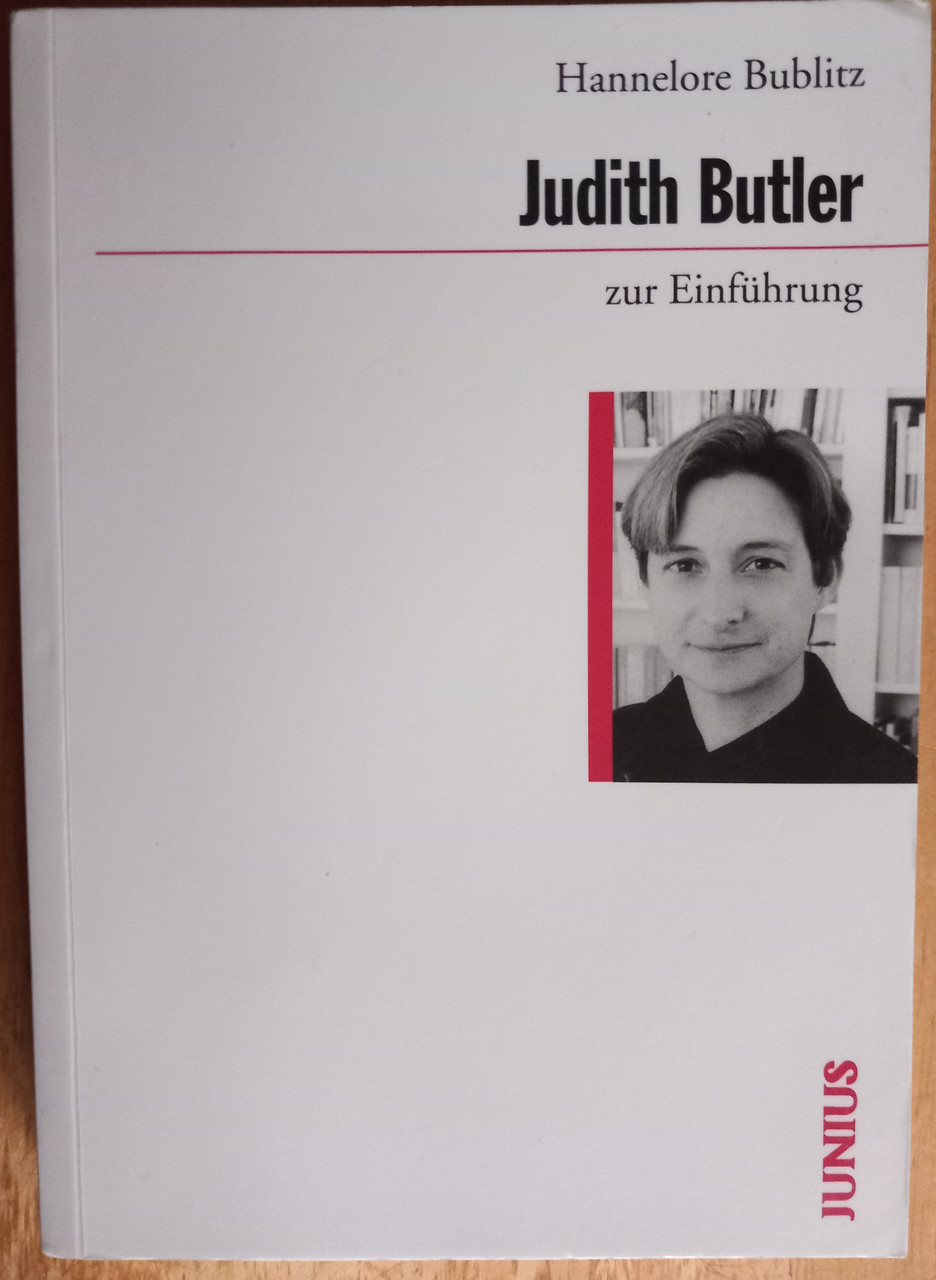Hannelore Bublitz - Judith Butler zur Einführung - PB -2005