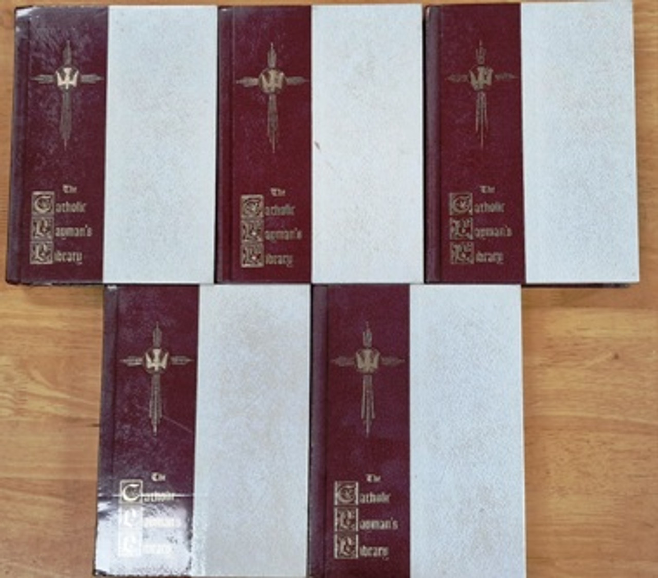 The Catholic Layman's Library (5 Hardback Book Incomplete Collection)