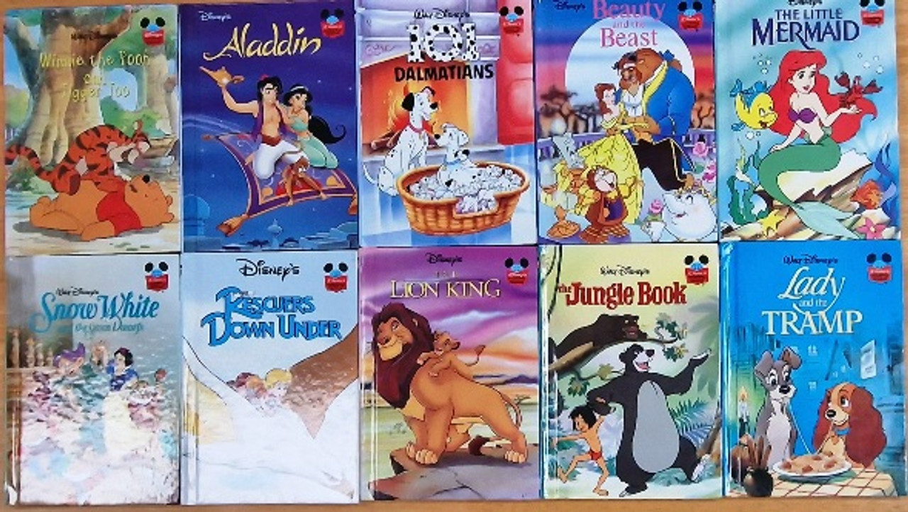 Disney Wonderful World of Reading (10 Hardback Book Collection)
