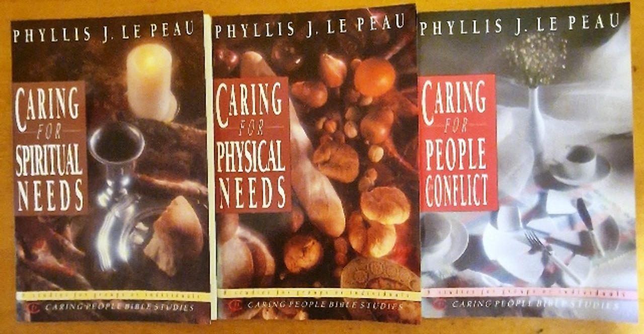 Phyllis J. Le Peau / Caring For - Bible Studies (3 Book Collection)