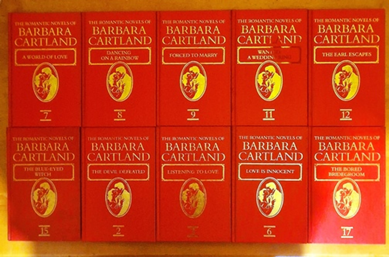 The Romantic Novels of Barbara Cartland (33 Harback Book Collection)