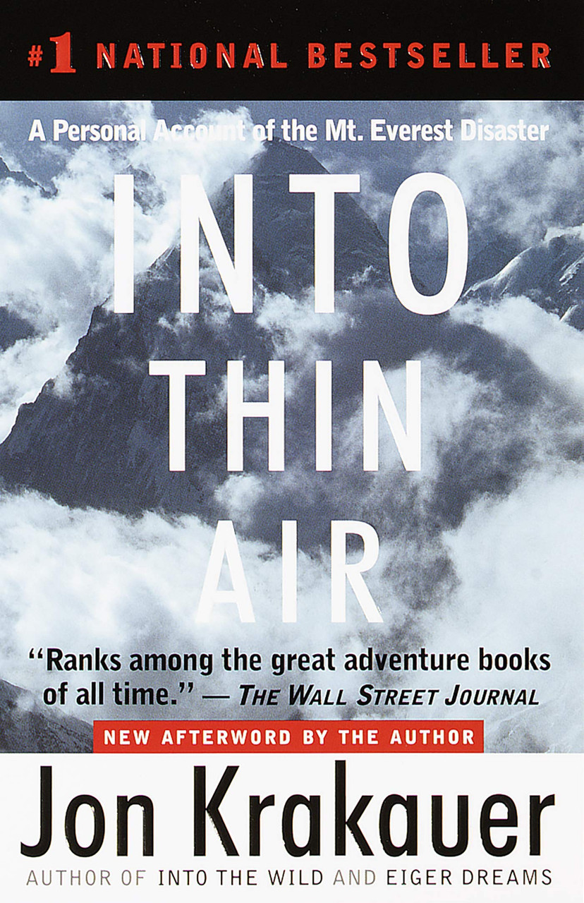 Jon Krakauer / Into Thin Air: A Personal Account of the Mount Everest Disaster (Large Paperback)