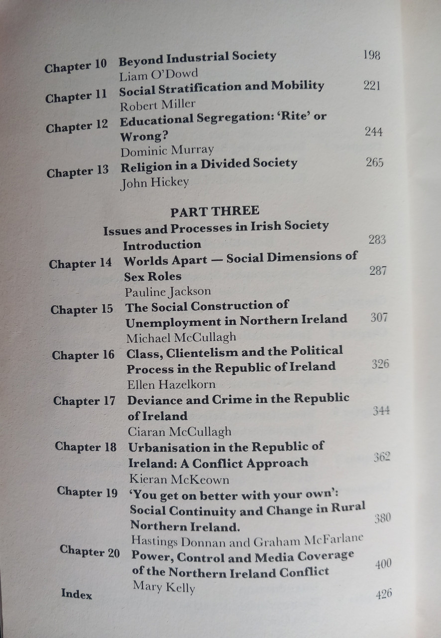 Patrick Clancy, Sheelagh Drudy, Kathleen Lynch, Liam O'Dowd ( Editors) - Ireland  : A Sociological Profile - PB - IPA -1987