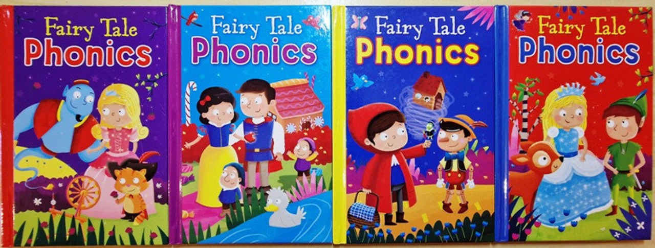 Brown Watson Publishing - Fairy Tale Phonics - 4 Book Box Set ( Large Print Reading Scheme)