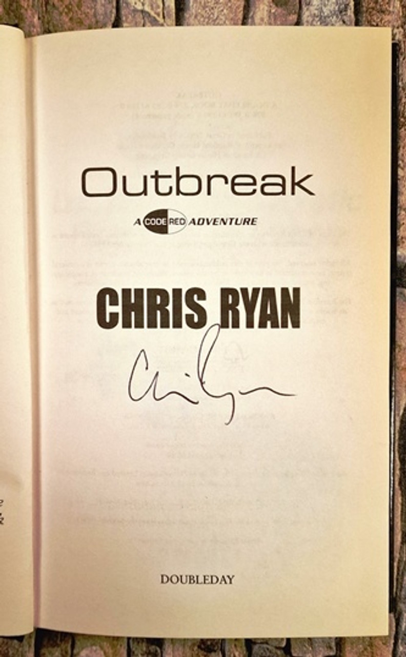 Chris Ryan / Outbreak (Signed by the Author) (Hardback)