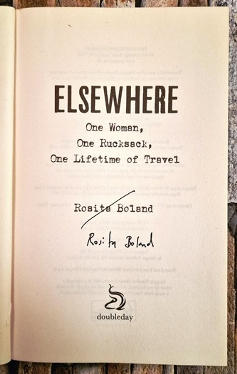 Rosita Boland / Elsewhere (Signed by the Author) (Large Paperback)