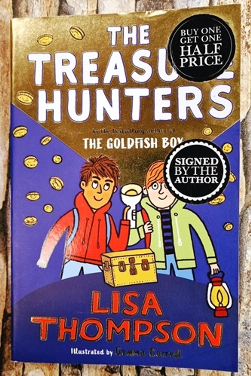 Lisa Thompson / The Treasure Hunters: The Goldfish Boy (Signed by the Author) (Paperback)