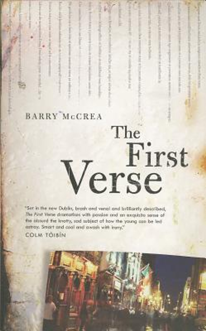 Barry McCrea / The First Verse (Large Paperback)