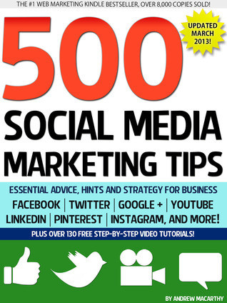 Andrew Macarthy / 500 Social Media Marketing Tips (Large Paperback)