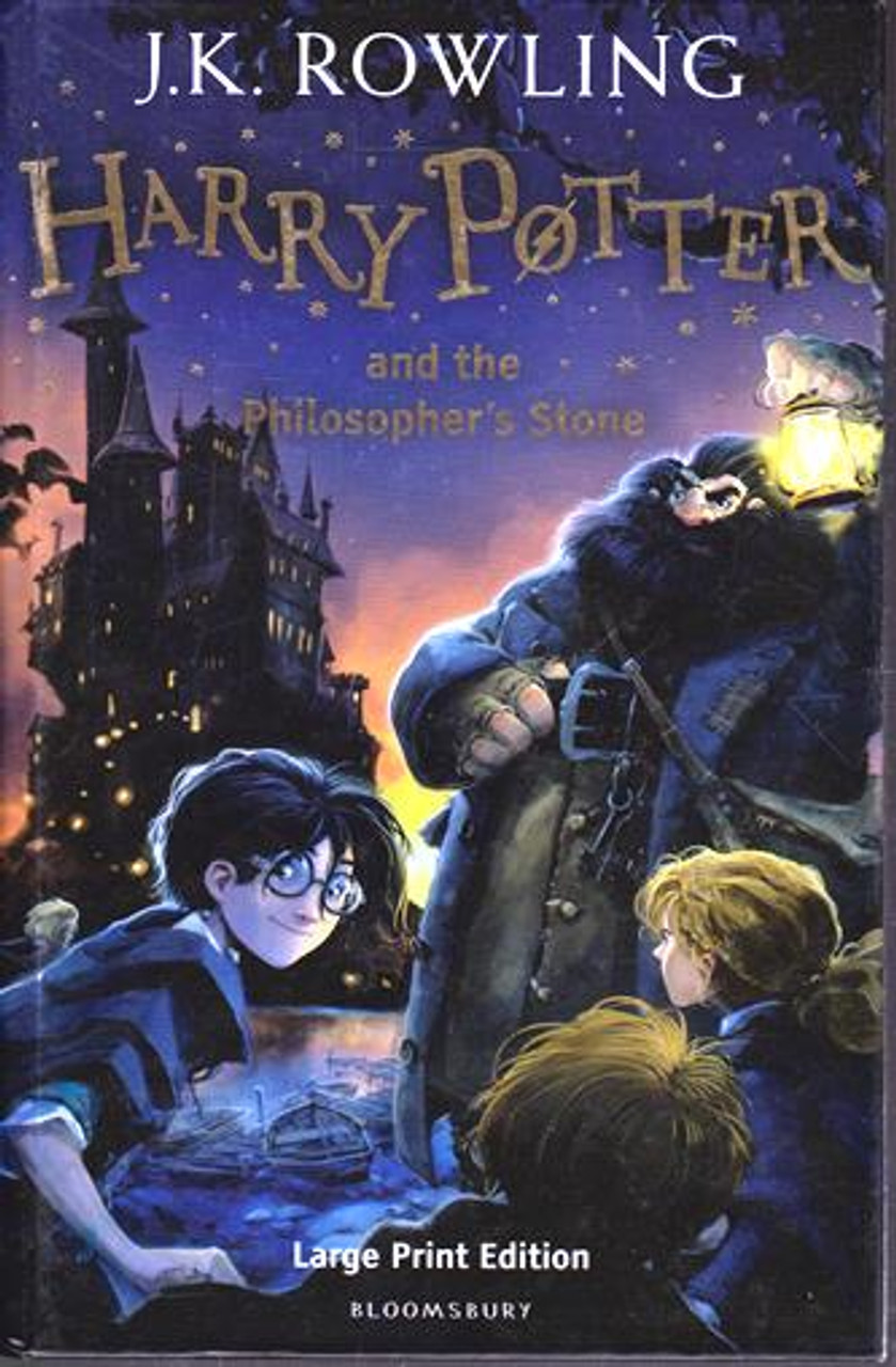 Rowling, J.K / Harry Potter and the Philosopher's Stone (Large Print) (Hardback) (Cover Illustrations Jonny Duddle)