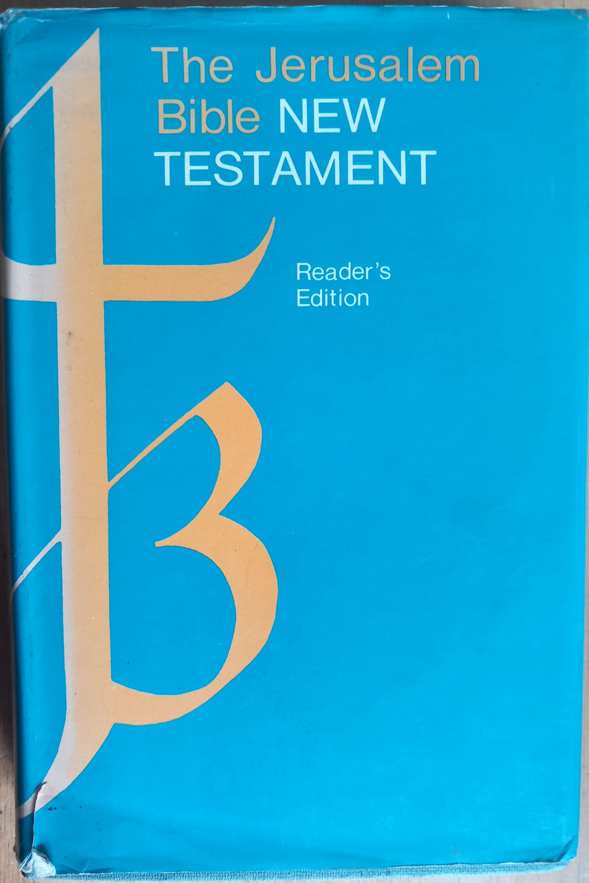 Jerusalem Bible - NEW TESTAMENT ( Reader's Edition - HB 1967