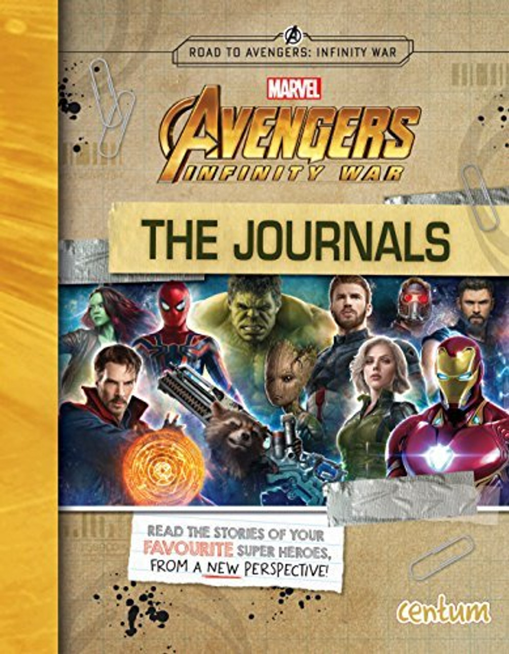 Avengers Infinity War: The Journals (Children's Coffee Table book)