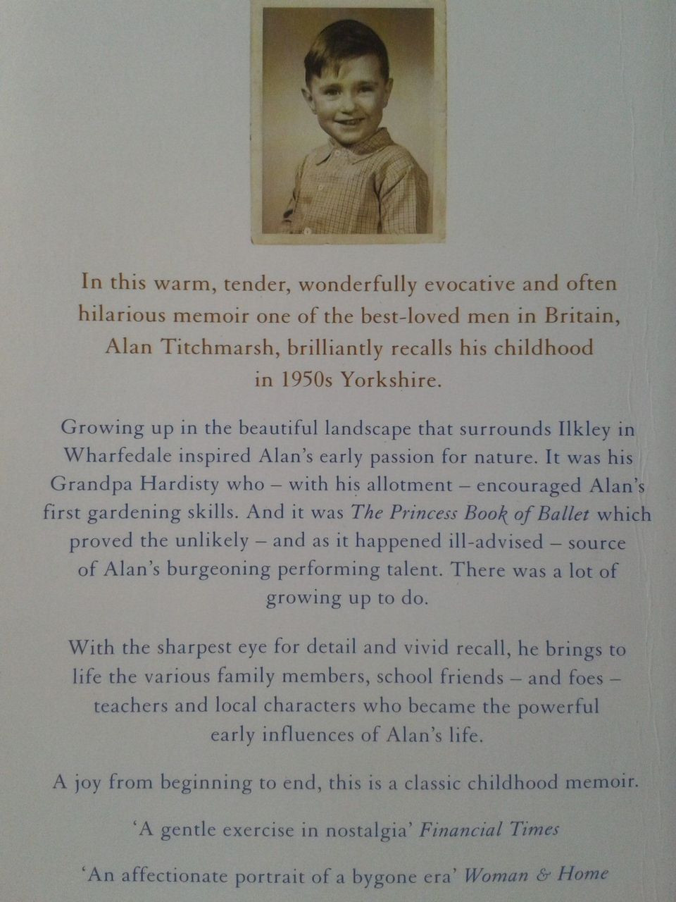 Alan Titchmarsh / Nobbut A Lad