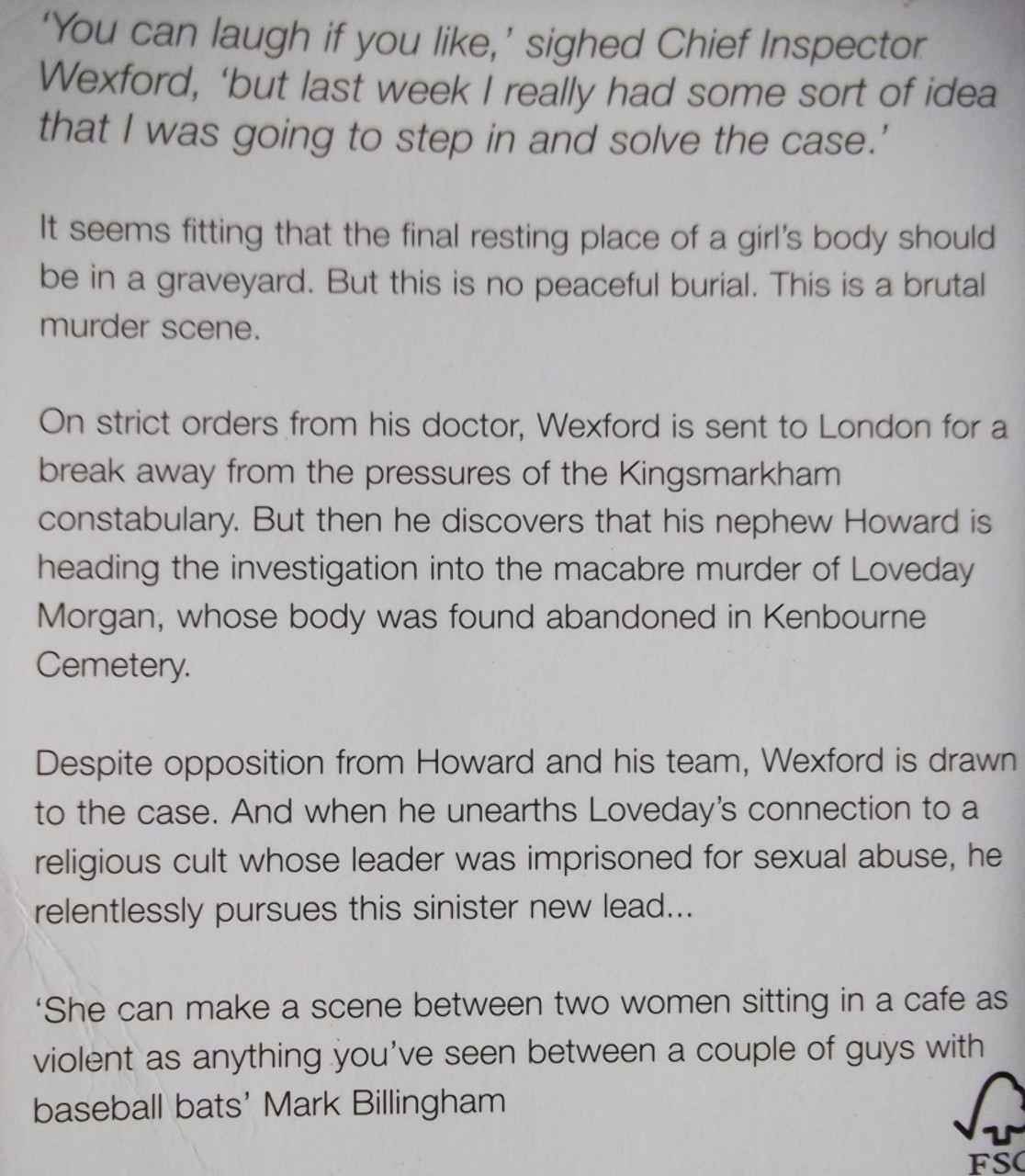 Ruth Rendell / Murder Being Once Done