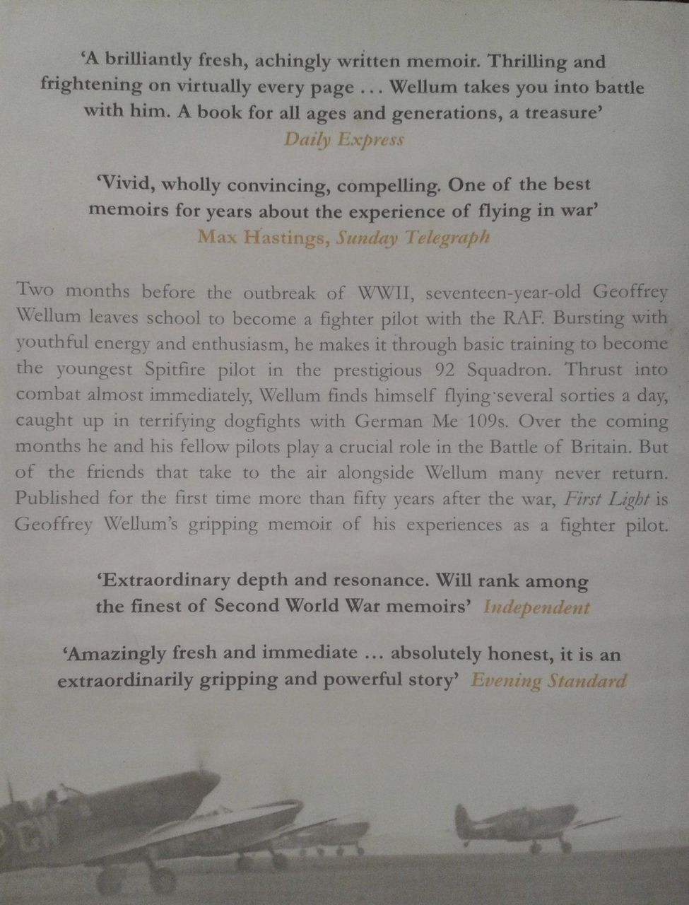 Geoffry Wellum / First Light