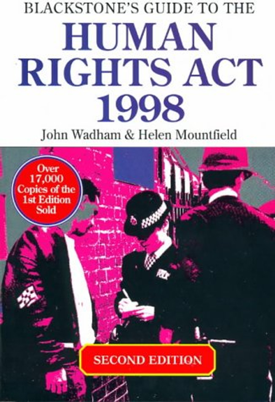 John Wadham ,  Helen Mountfield / Blackstone's Guide to the Human Rights Act 1998 (Large Paperback)