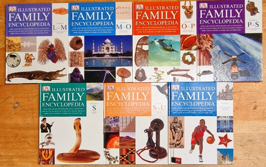 Illustrated Family Encyclopedia (15 Book Incomplete Collection