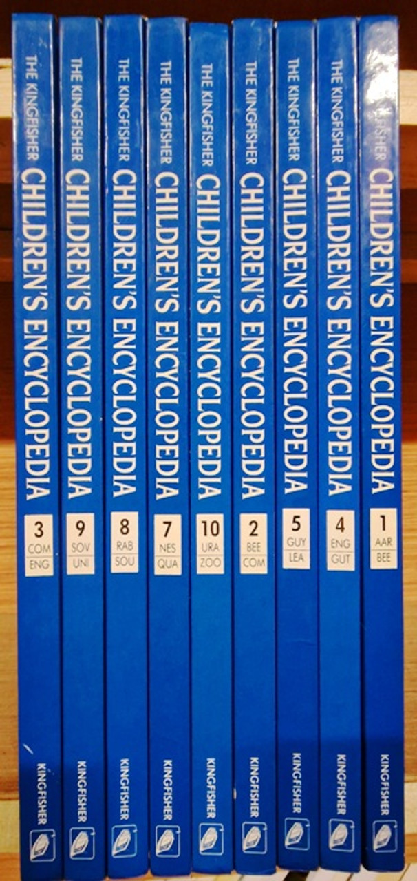 The Kingfisher Children's Encyclopedia (9 Book Incomplete Collection)