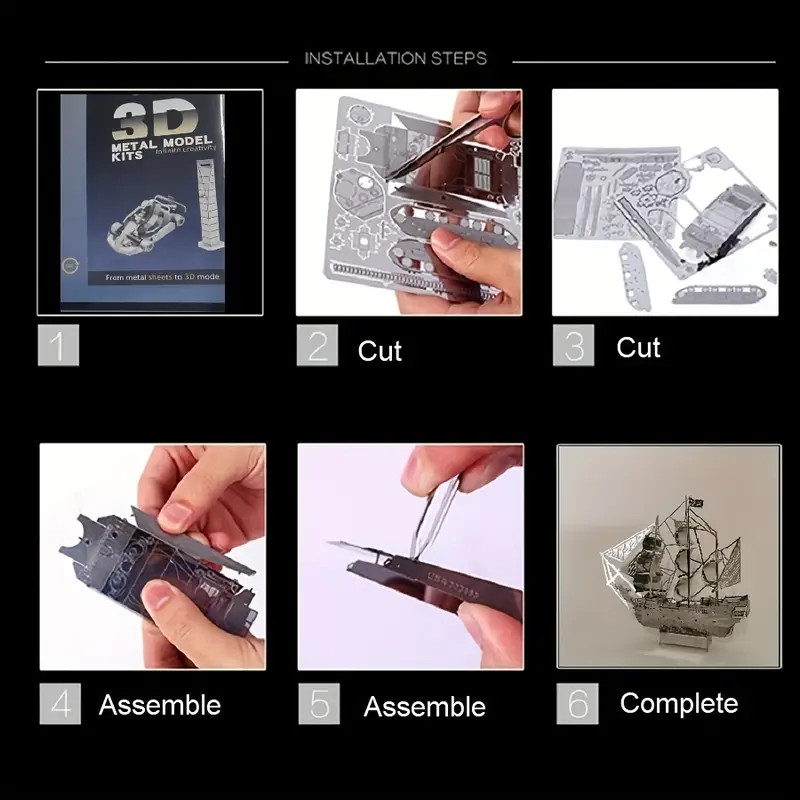 Roman Pantheon (3-D Metal Puzzle)