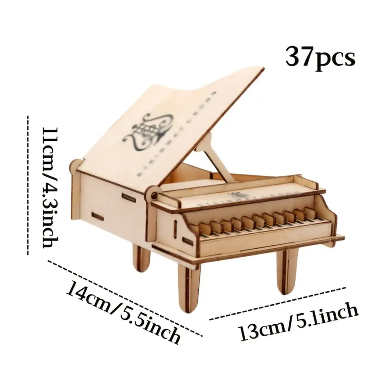 Piano (3-D Wooden Puzzle)