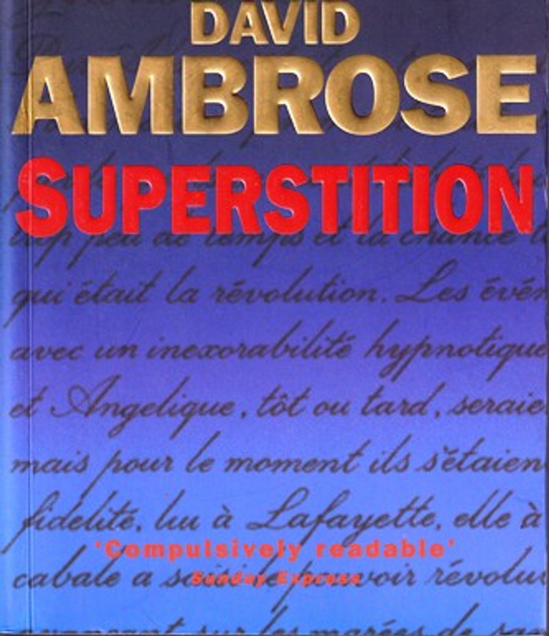 David Ambrose / Superstition (Large Paperback)