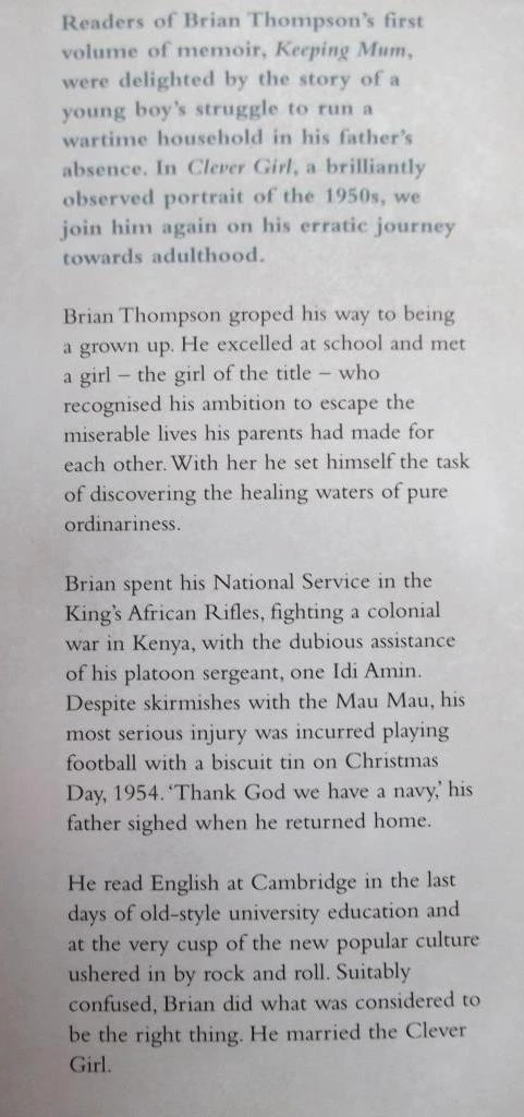 Brian Thompson / Clever Girl