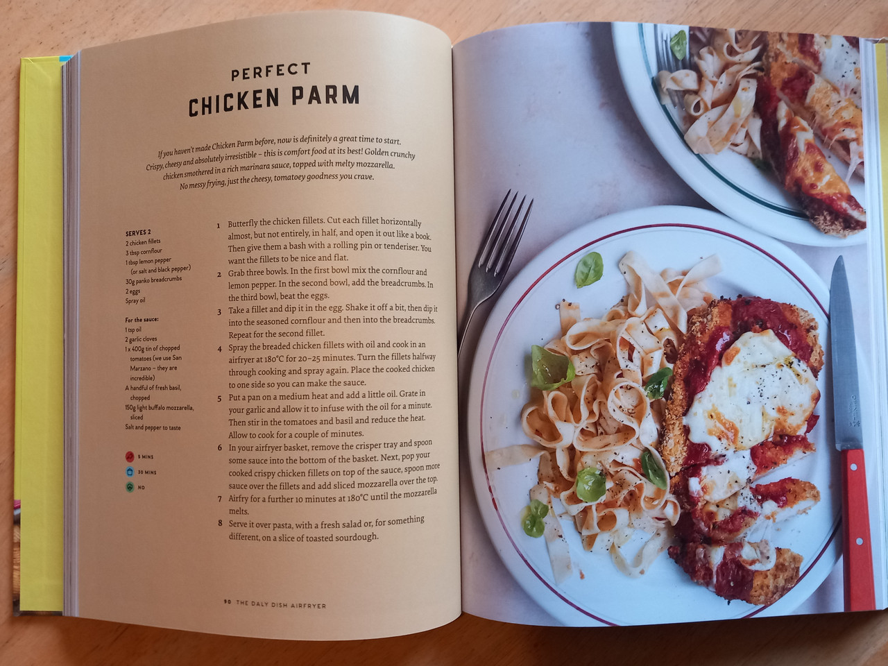 Gina & Karol Daly - The Daly Dish AirFryer : Deadly Dinners Made Fast and Easy - BRAND NEW