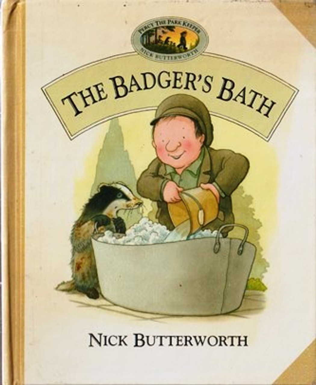 Nick Butterworth / The Badger`s Bath (Hardback)
