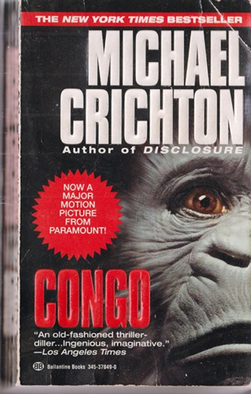 Michael Crichton / Congo (Lesser Grade Paperback) Michael Crichton / Congo (Lesser Grade Paperback)