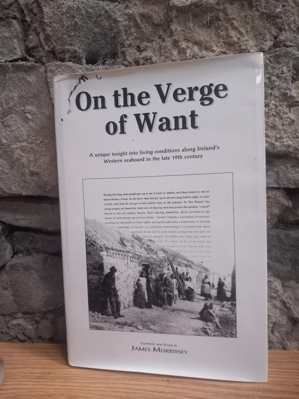 James Morrissey - On the Verge of Want ( Congested District Board Reports ) - HB James Morrissey - On the Verge of Want ( Congested District Board Reports ) - HB