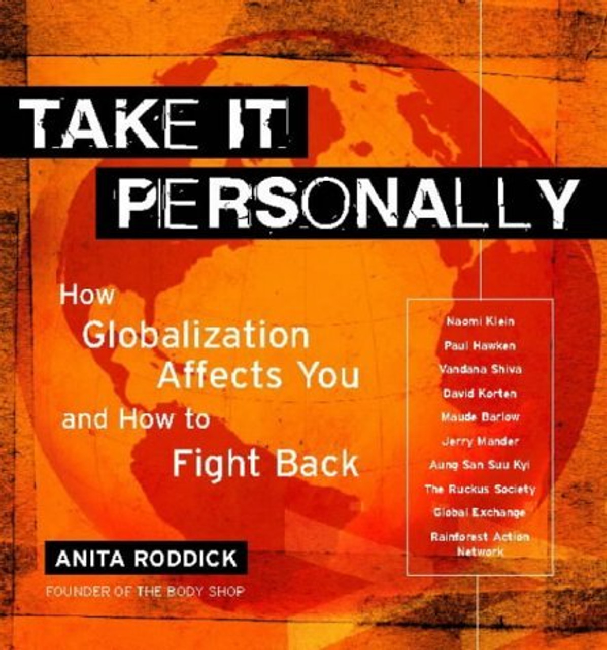 Anita Roddick / Take It Personally (Coffee Table Book)