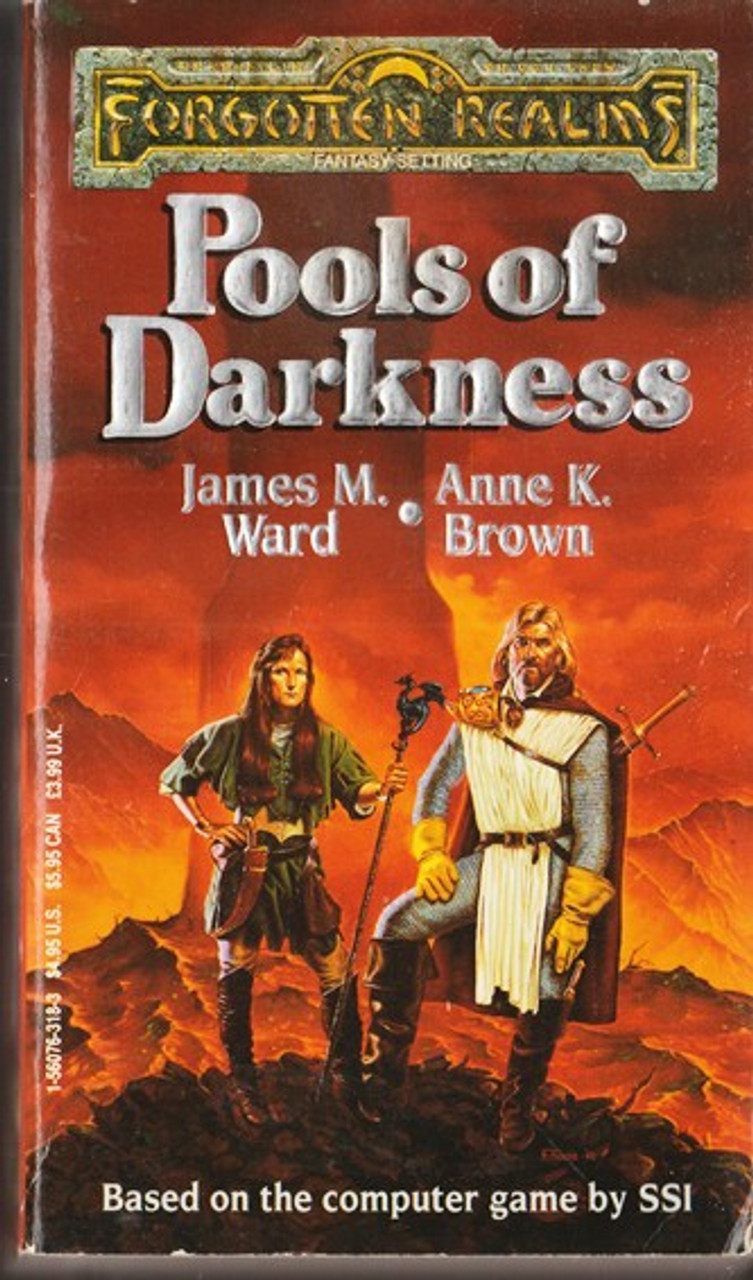 James M. Ward / Forgotten Realms: Pools of Darkness (Lesser Grade Paperback)